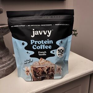 French Vanilla Protein Coffee - Black and Blue